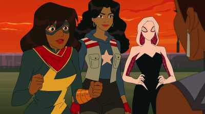 If you didn't spring
into action when you did, - Marvel Rising: Operation Shuri