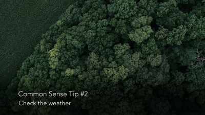 If you do get lost,
it's common sense to stay put. - Missing 411: The Hunted