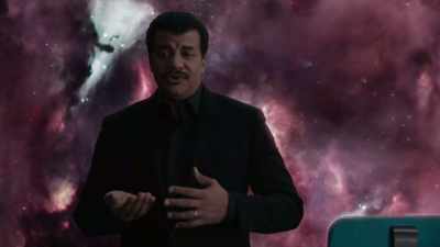 If you do the calculation,
with all the neurons and their - Cosmos: Possible Worlds