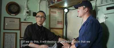 If we do this, it will destroy
all the information - Megalodon Rising