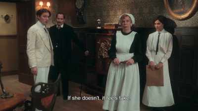 If she doesn't, it feels fake. - Irma Vep