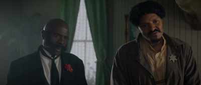 If she doesn't give me
the deed to that
Tharrington property - Outlaw Johnny Black