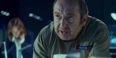 If he doesn't, shoot him down.
It's self-defense. - The Last Mercenary