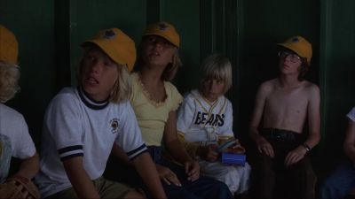 If she doesn't wear one neither do I - The Bad News Bears