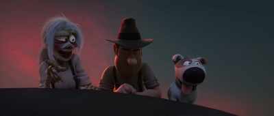 If it doesn't work out with Sara,
you've got Crazy Eyes down there. - Tad, the Lost Explorer, and the Secret of King Midas