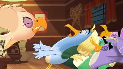 If you don't come back with Red,
I'm taking your badges! - Angry Birds: Summer Madness