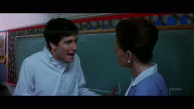 If you don't complete the assignment you'll get a zeroDonald let me preface this by sayingthat your Iowa test scores are IntimidatingSoLet's go over this again What exactly did you say to miss farmerI'll tell you He asked me to forcibly insert the - Donnie Darko