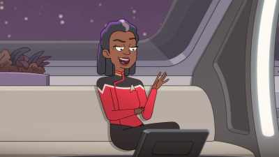 If you don't feel
like you fit in here, - Star Trek: Lower Decks