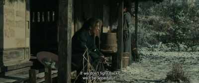 If we don't fight back,
we'll be wiped out. - Rurouni Kenshin: The Beginning