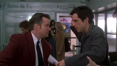 Hey pal if it ain't fittin' through the frameyou ain't carryin' it on the plane - Meet the Parents