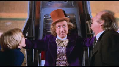Faster If we don't pick up speed we won't get throughThrough what AhaYou mean we're going Up and outThis roof is glass It'll shatter in 1000 piecesWe'll be cut to ribbons Probably - Willy Wonka &amp; the Chocolate Factory