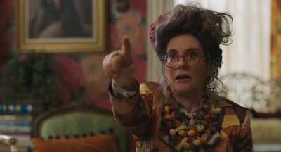 If you draw a little dotted line - Dicks: The Musical