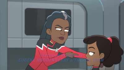 If you ever
disrespect me like that again, - Star Trek: Lower Decks
