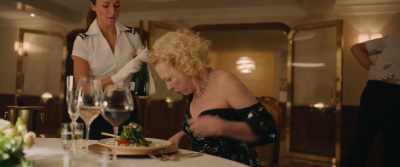 If you feel seasick, you should
try and eat something, ma'am. - Triangle of Sadness