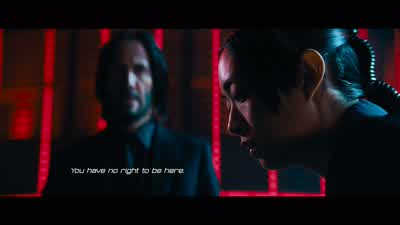 If they find you here, The Table will kill my father, me, everyone, because you broke the rules. - John Wick: Chapter 4