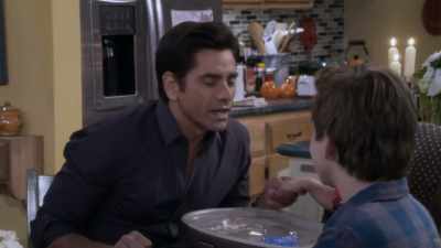 If she gets all caught
up in the romance, - Fuller House