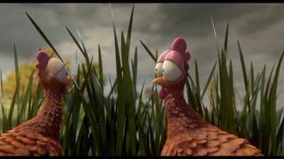 If we go back to the house,
we get a new chicken. - Spy Cat