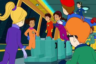 If we go too slow,
gravity will pull us down. - The Magic School Bus Rides Again