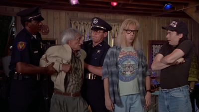 If it hadn't been for you snoopin' kids - Wayne's World