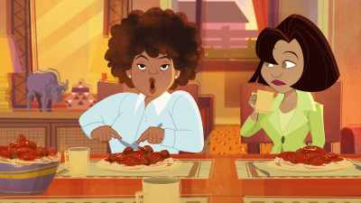 If you hadn't come to dinner
and cut up his meat - The Proud Family: Louder and Prouder