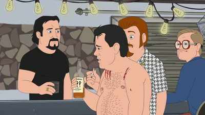 If you hadn't gun down your Syndicate
agent they sent you to find - Trailer Park Boys: The Animated Series