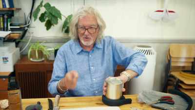 ...if it happened to land
end on straight on to the drum? - James May and the Dull Men