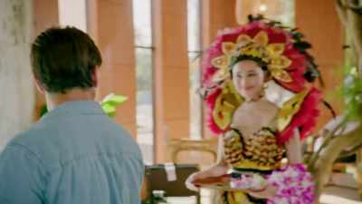 If you have your identification
or your credit cards out, - Almost Paradise
