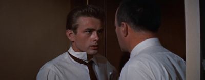 If he had guts to knock Mom cold once - Rebel Without a Cause