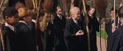 If he had squeezed this, he'd haveremembered to fall on his arse. - Harry Potter and the Philosopher's Stone