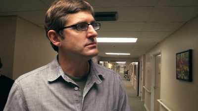 - If he's on a mission
to go outside, - Louis Theroux: Life on the Edge