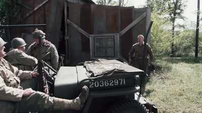 If you hop in back here, - Iron Cross: The Road to Normandy