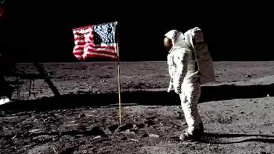 If, however,
we use an artificial light, - American Moon