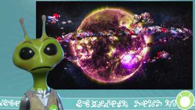 If humans continue
to produce so much waste, - Alien TV