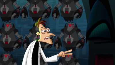If I had a nickel for every time I was doomed by a puppet - Phineas and Ferb the Movie: Across the 2nd Dimension
