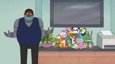 If I bring Gretchen,
I have to bring Mr. Pancake, - Grimsburg