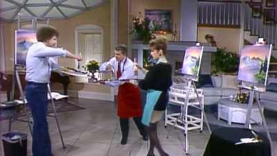 If I can get you to pick up your palettes, - Bob Ross: Happy Accidents, Betrayal & Greed