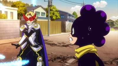 If I continue to shoot the laser,
my stomach's going to… - My Hero Academia: Heroes Rising