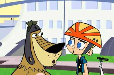 If I could go backwards in time,
I would, and-- - Johnny Test