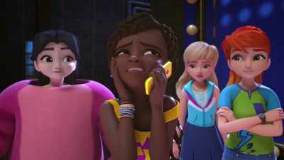 If I didn't have Olivia
and JD to help, I'd be toast. - LEGO Friends: Girls on a Mission