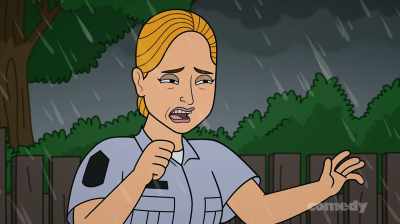 If I don't have a gun,
then what's this? - Corner Gas Animated