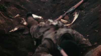 If I dropped my rifle
to pee I would be killed. - The Pacific War in Color