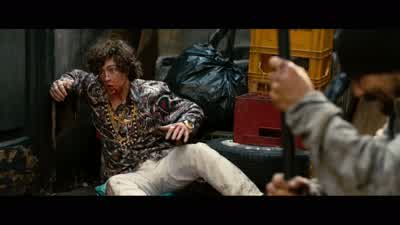 If I ever catch you robbing again, shit-burger, I'm gonna go Saudi Arabia on your ass and cut your hand off. - Kick Ass 2
