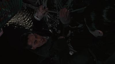 If I fall you don't get the head right - Johnny Mnemonic