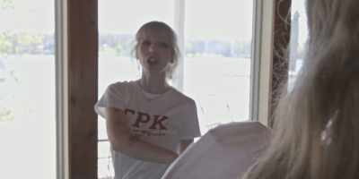 If I find you bitches
sleeping in these shirts, - Night of the Dead Sorority Babes