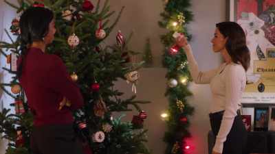 If I get these lights to work,
you have to have dinner with Jason. - I'm Glad It's Christmas