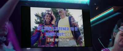 ♪ ...if I just listened to
it right outside the window. - The Breaker Upperers