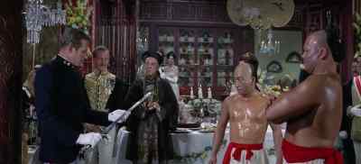 If I kill a Boxer, sir, does that
create a diplomatic incident? - 55 Days at Peking
