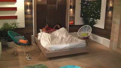 If I make...
If I laugh, then you
bite it and go, - Love Island