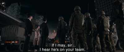 If I may, sir...
I hear he's on your team. - Shin Ultraman