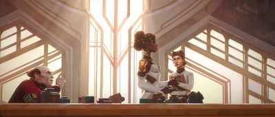 - If I may...
- We need something revolutionary, Elora. - Arcane